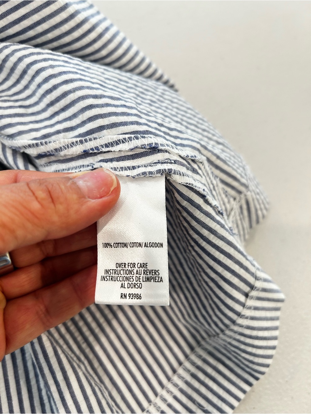 Petite Sophisticate Blue & White Striped Pleated Mini Skirt Preppy Tennis  Skirt - Picture 6 of 6